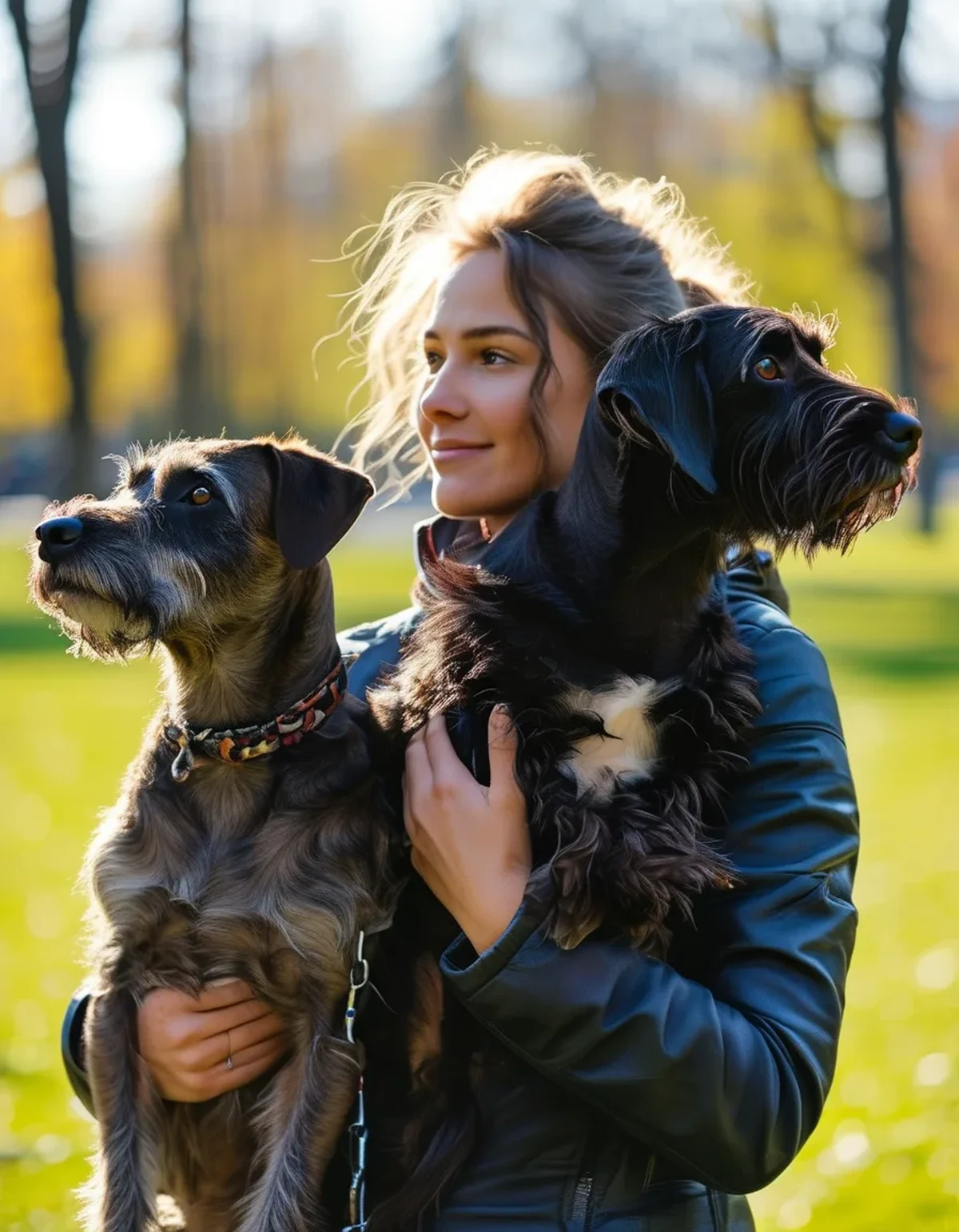 How to Exercise Two Dogs With Completely Different Fitness Levels at the Same Time